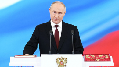 Putin, yemin ederek 5'inci kez Rusya Devlet Başkanı oldu