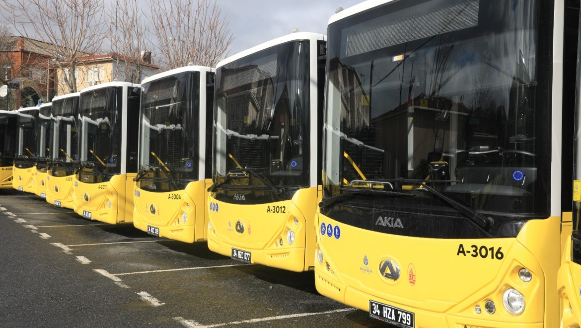 İstanbul'a 150 yeni otobüs geliyor
