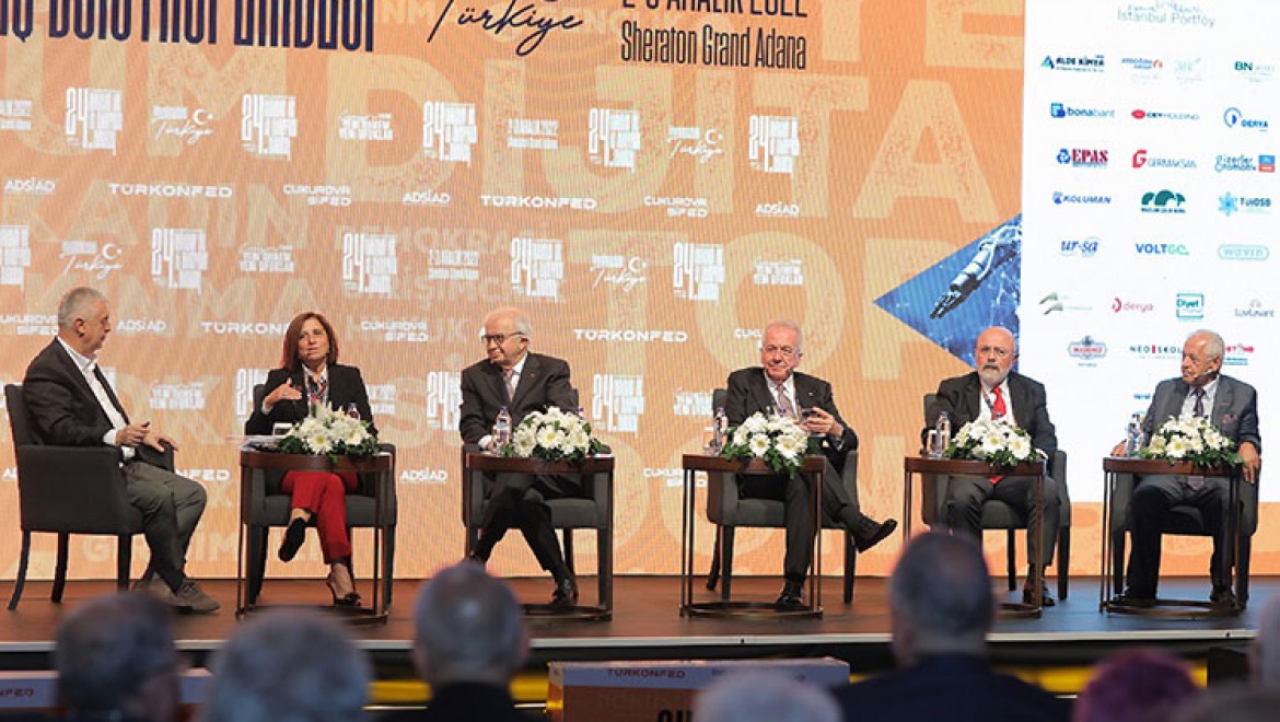 Adana'da "TÜRKONFED 24. Girişim ve İş Dünyası Zirvesi" başladı
