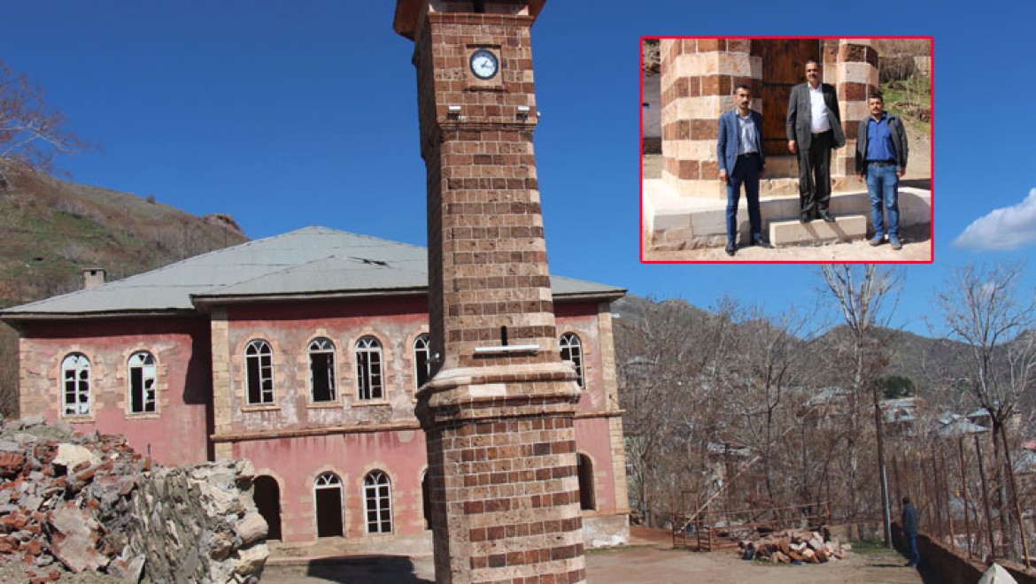 119 Yıllık Tarihi Saat Kulesi Restore Edildi