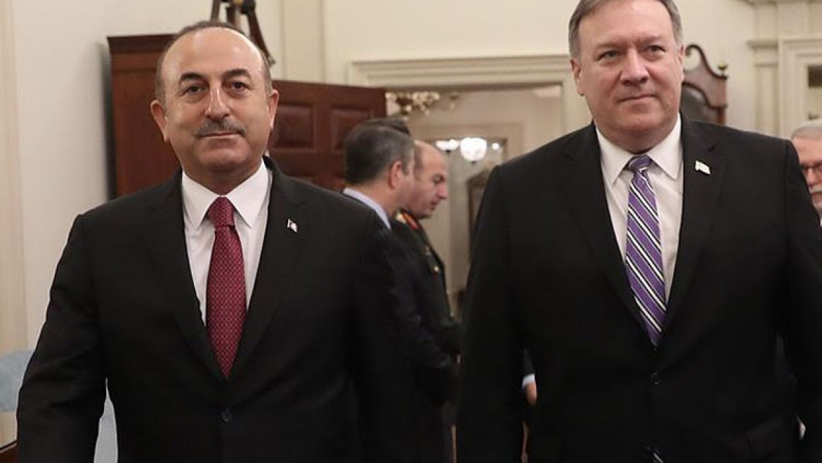 Dışişleri Bakanı Çavuşoğlu ABD'li Mevkidaşı Pompeo İle Görüştü
