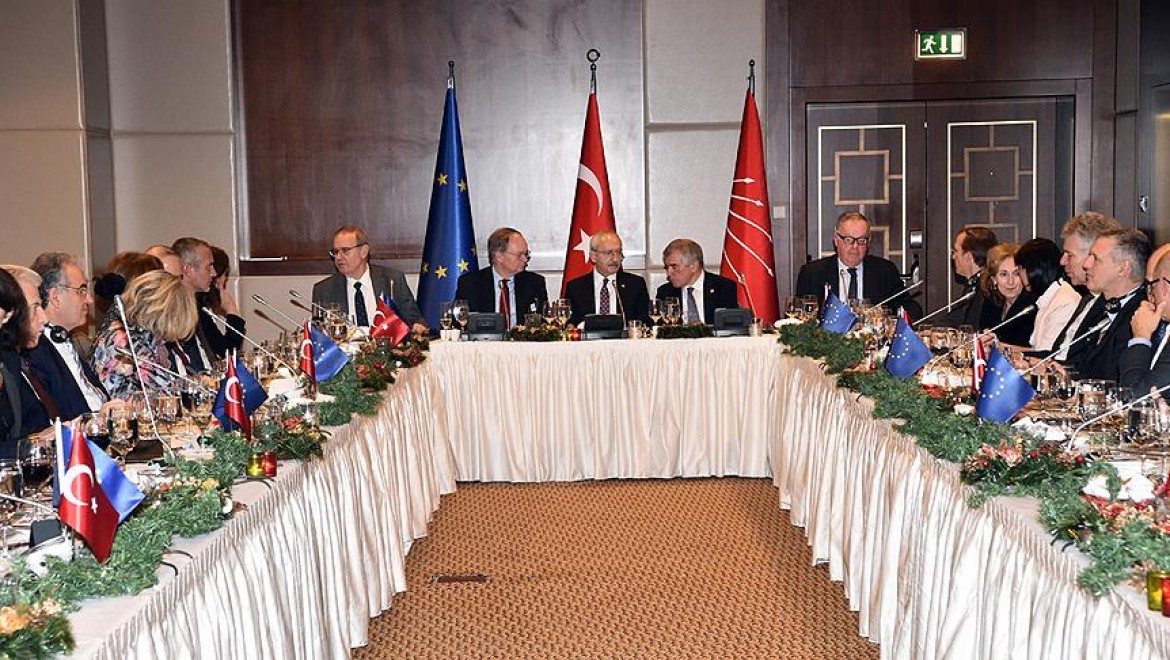 Kemal Kılıçdaroğlu AB Ülkeleri Büyükelçileriyle Buluştu