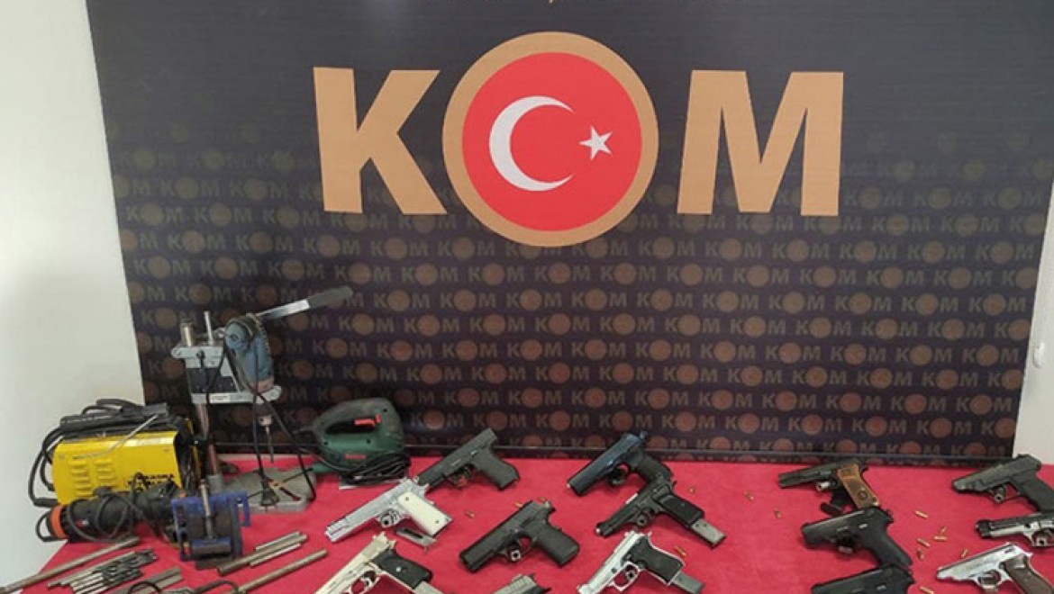 Eskişehir'de silah kaçakçılığı operasyonunda 9 şüpheli yakalandı
