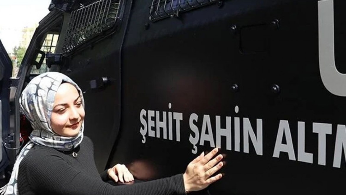 Adana'da şehit polisin adı kızının isteği üzerine zırhlı araca verildi