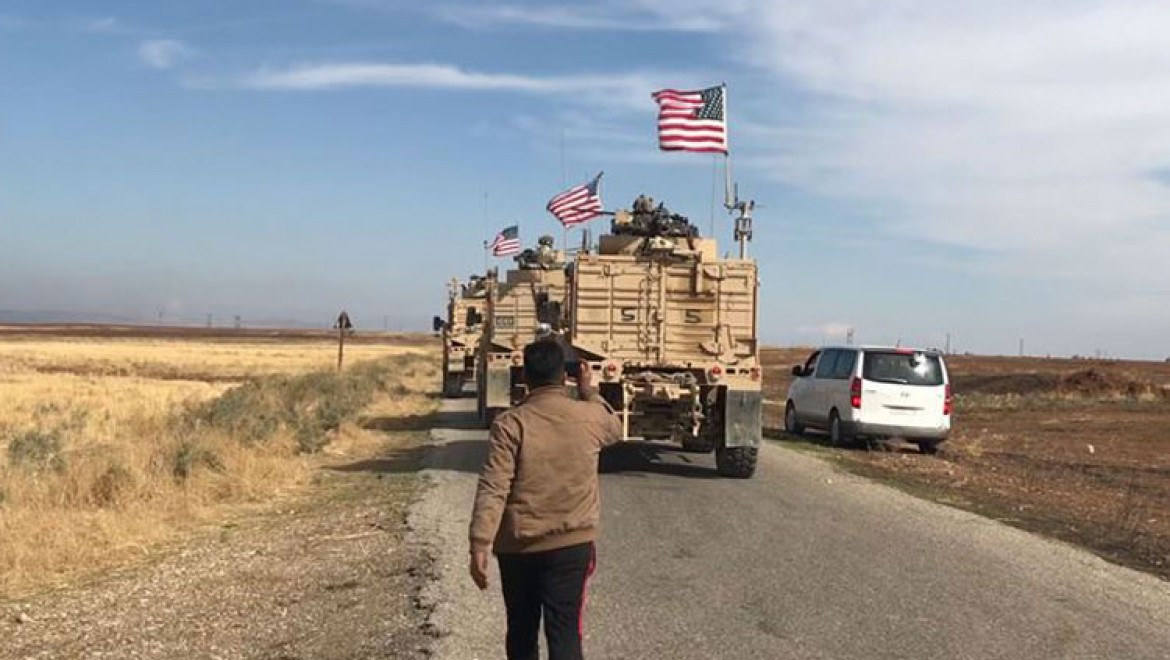 ABD ordusu YPG/PKK'yla petrol için ortak devriye yapıyor