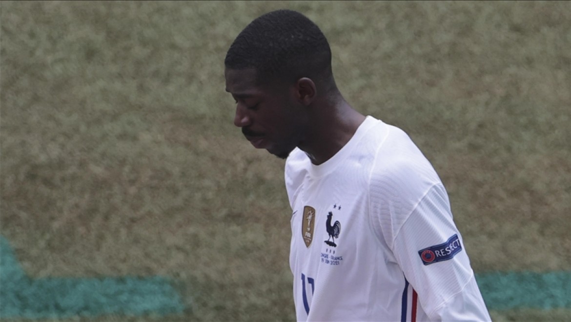Fransa Milli Takımı'nda sakatlanan Dembele, EURO 2020'nin geri kalanında forma giyemeyecek