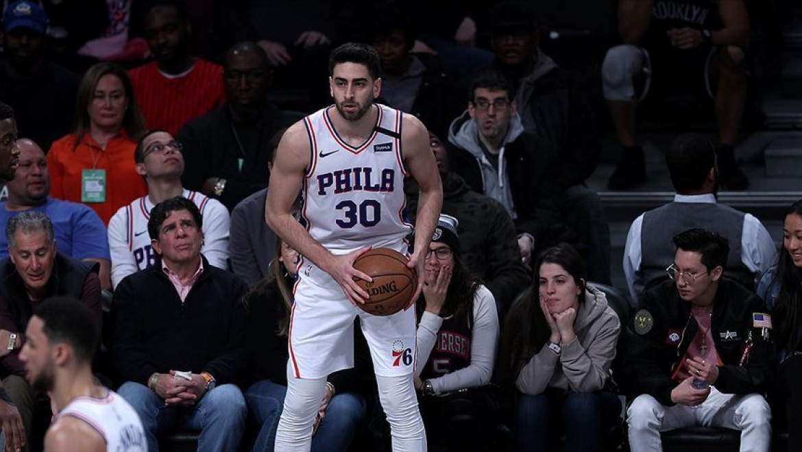 NBA'de Furkan Korkmaz'ın 21 sayısı Philadelphia 76ers'a yetmedi
