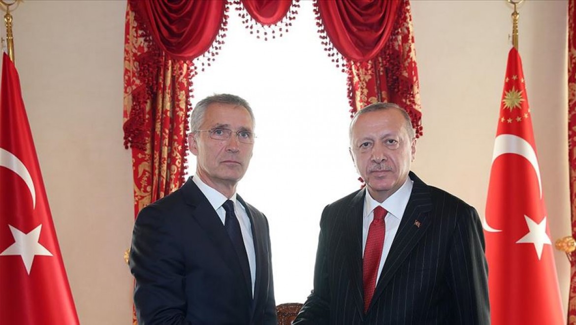 Cumhurbaşkanı Erdoğan NATO Genel Sekreteri Jens Stoltenberg ile görüştü