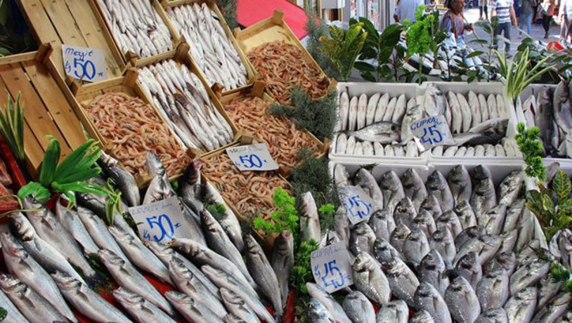 Edirne'de av sezonunun ilk gününde tezgahlar istavrit ve sardalyayla şenlendi