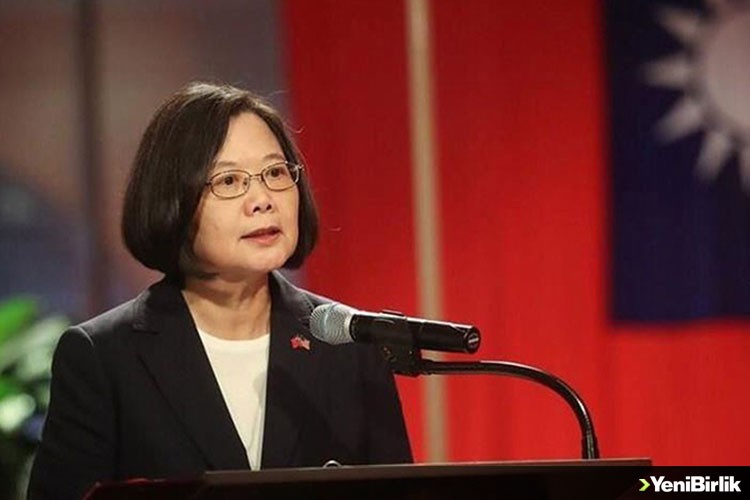 Tayvan lideri, ada çevresindeki tatbikatlar yapan Çin'e itidal çağrısında bulundu