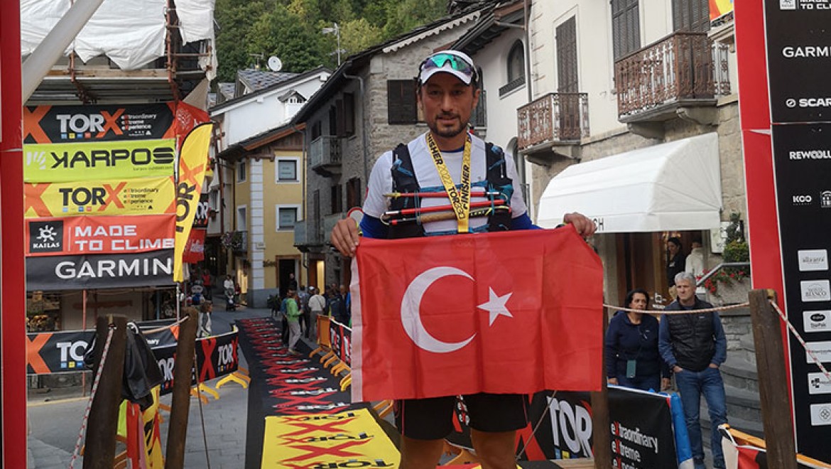 Türk yarışçı Sadık Taşkın Tor des Géants'ı tamamladı, alkışları topladı