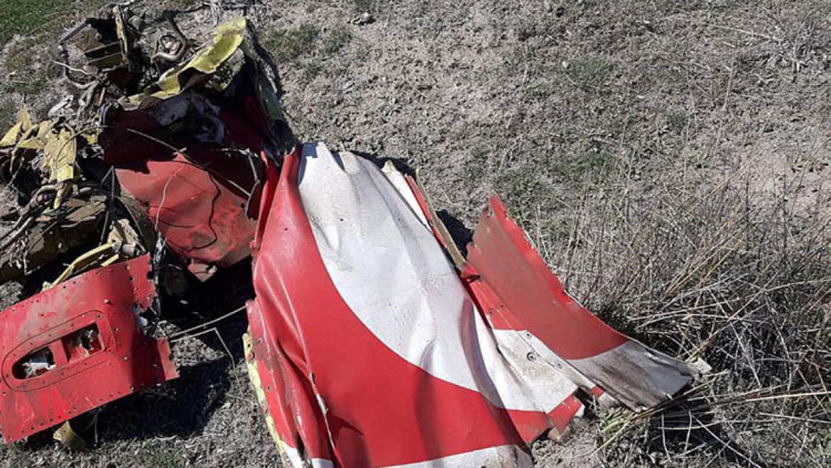 Konya'da 'Türk Yıldızları' uçağı düştü