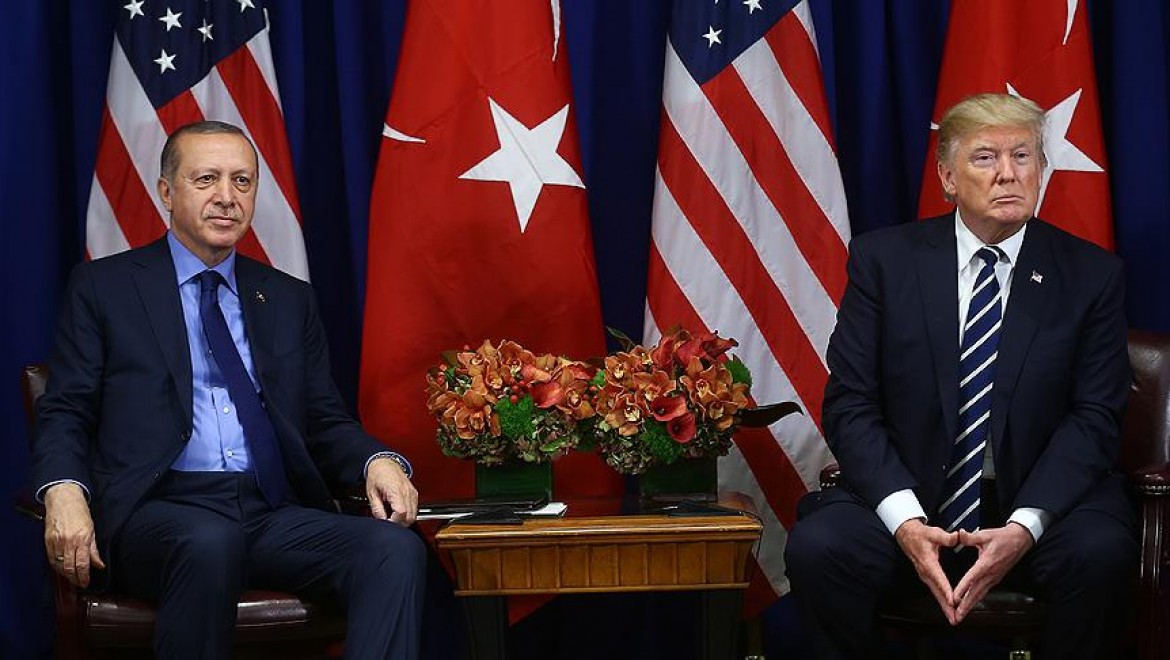 Cumhurbaşkanı Erdoğan Donald Trump İle Görüştü