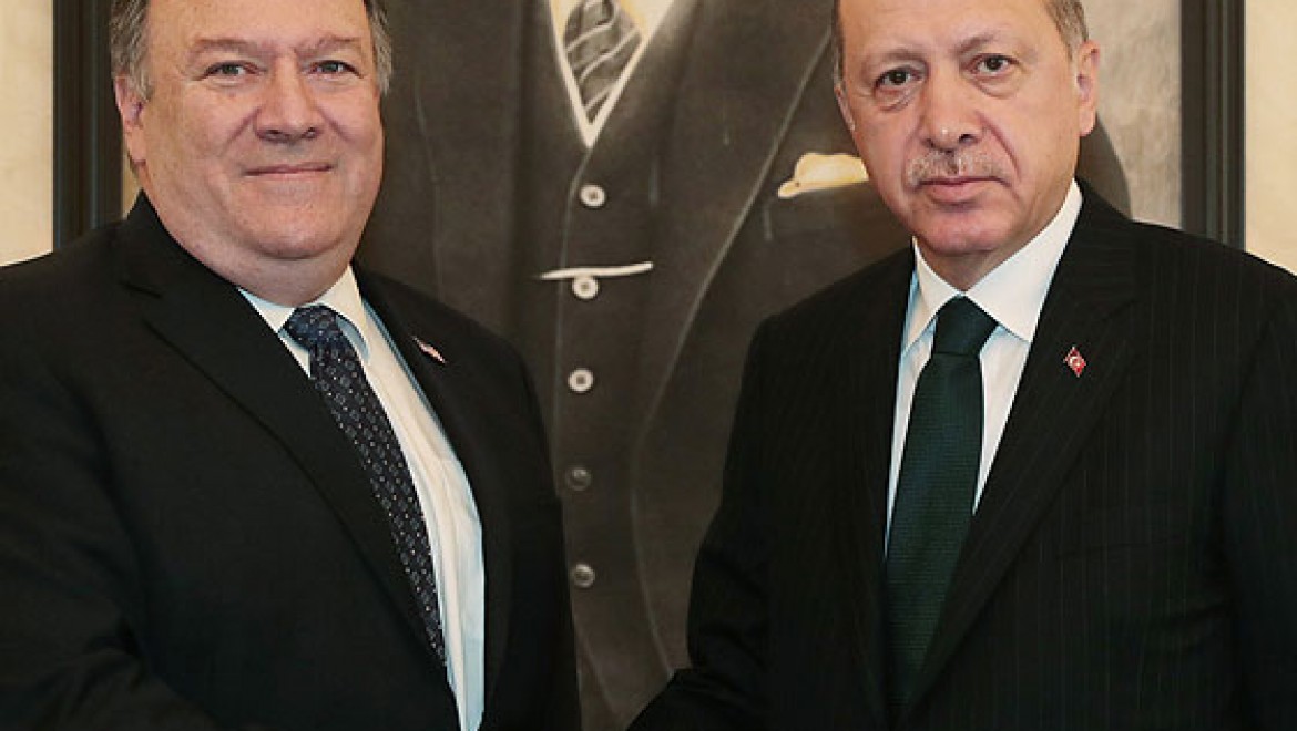 Erdoğan-Pompeo görüşmesi başladı