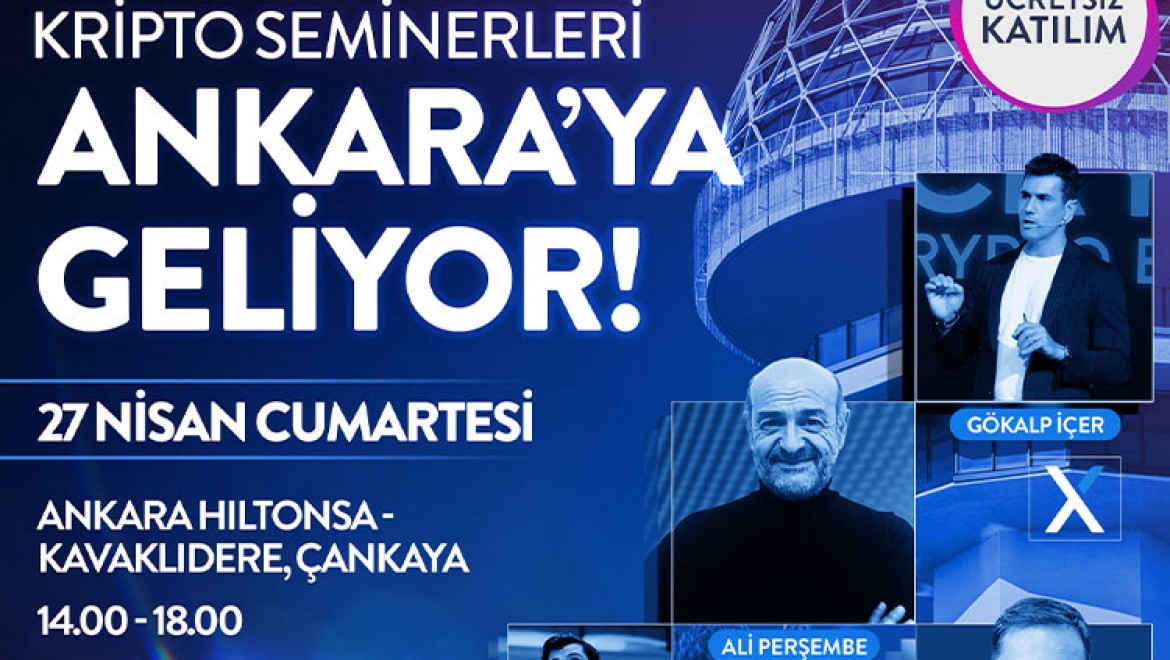 ICRYPEX Ekonomi ve Kripto Seminerlerinin Bir Sonraki Durağı: Ankara