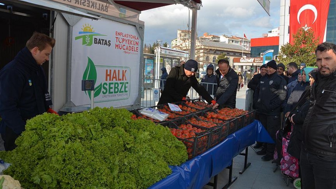 Balıkesir'de İlk 'Tanzim Satış Noktası' Açıldı