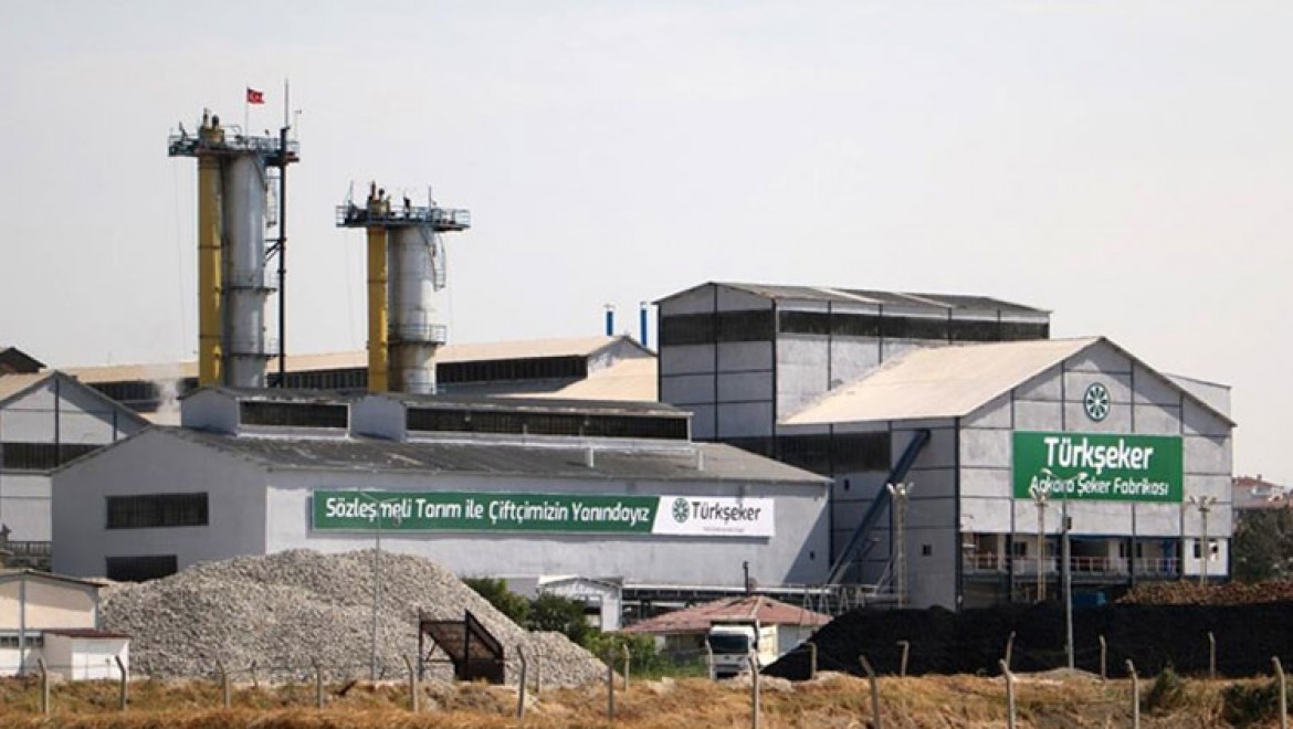 Ankara Şeker Fabrikası bu sezon 77 bin 500 tonluk şeker üretimiyle rekor kırdı