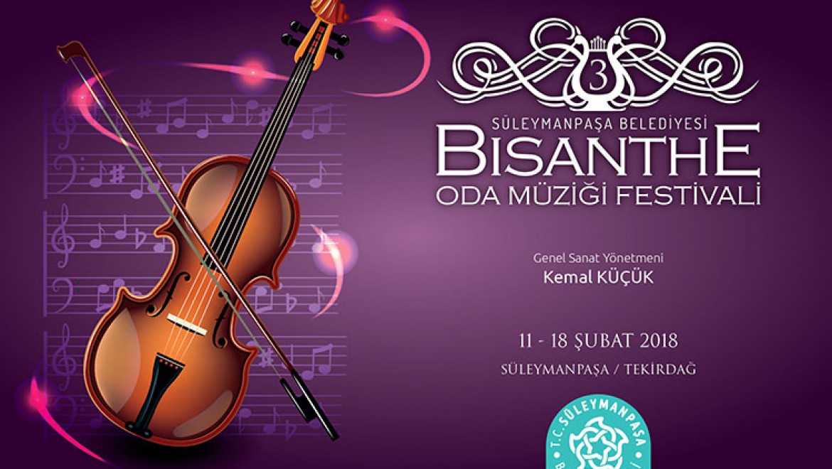 3.Bisanthe Oda Müziği Festivali seçkin müzisyenleri Tekirdağ'da ağırlıyor 