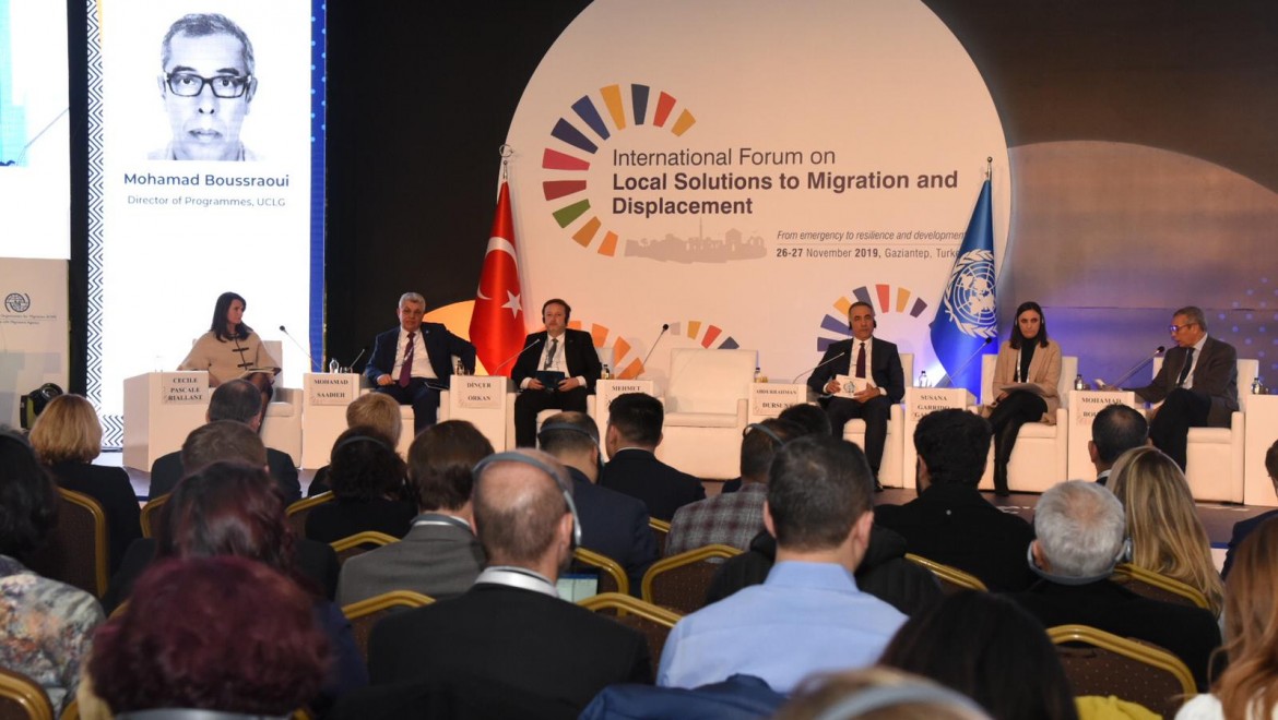 Başkan Orkan uluslararası göç forumunda konuştu