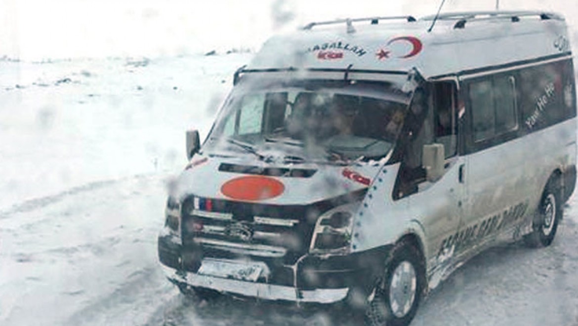 Ardahan'da tipi nedeniyle yolda kalan 19 araç kurtarıldı