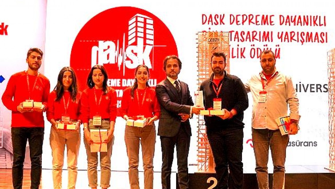 7. DASK Depreme Dayanıklı Bina Tasarımı Yarışması HKÜ'de Gerçekleştirildi