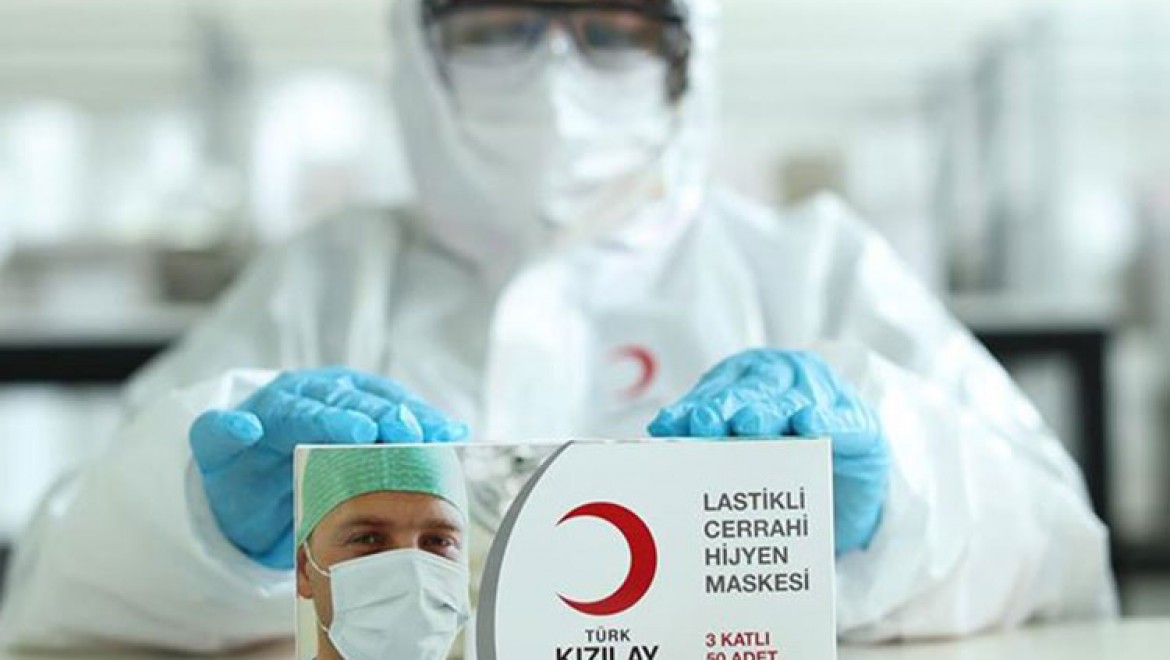 Türk Kızılay maske üretimine yıllar sonra yeniden başladı