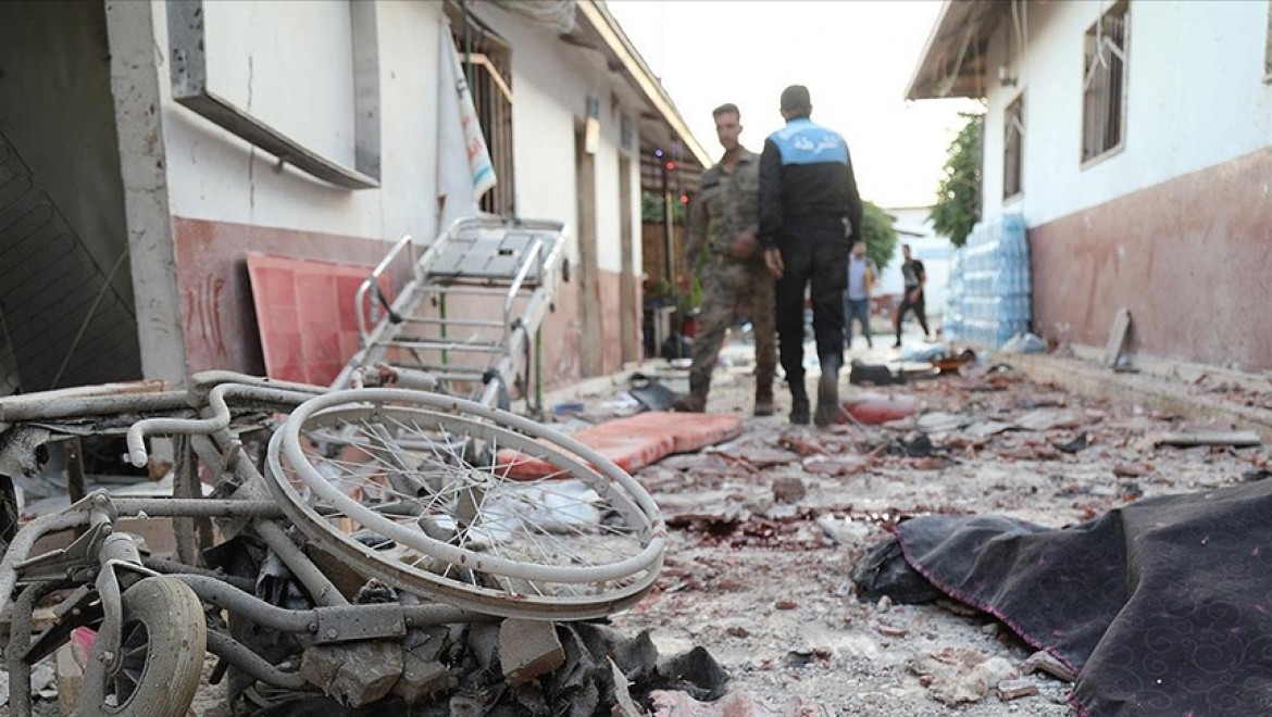 Terör örgütü YPG/PKK Afrin'de hastanede tedavi gören sivillere saldırdı