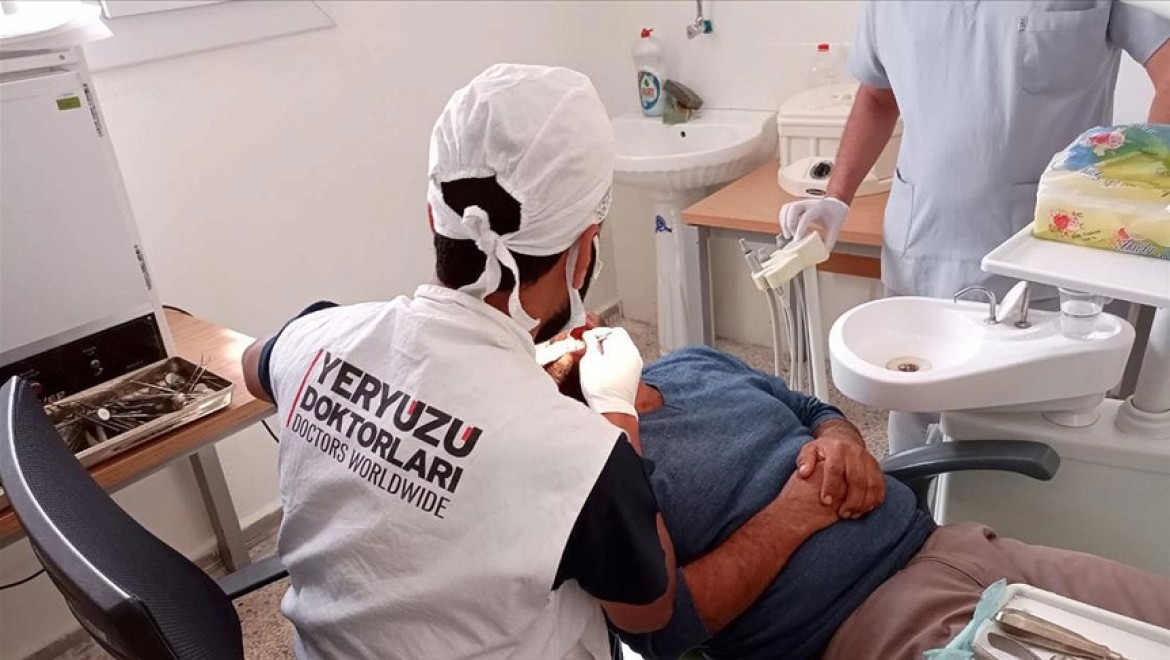 Yeryüzü Doktorları son 5 ayda Tel Abyad'da 8 binden fazla sivile sağlık hizmeti sundu