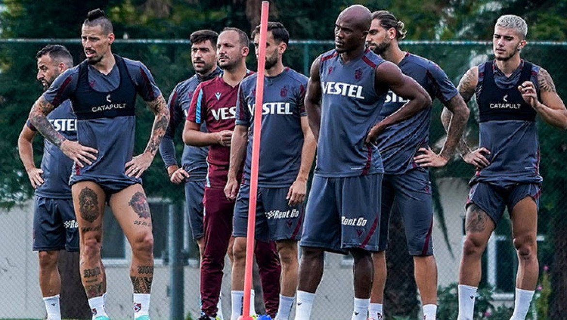 Trabzonspor, Kasımpaşa maçı hazırlıklarını tamamladı
