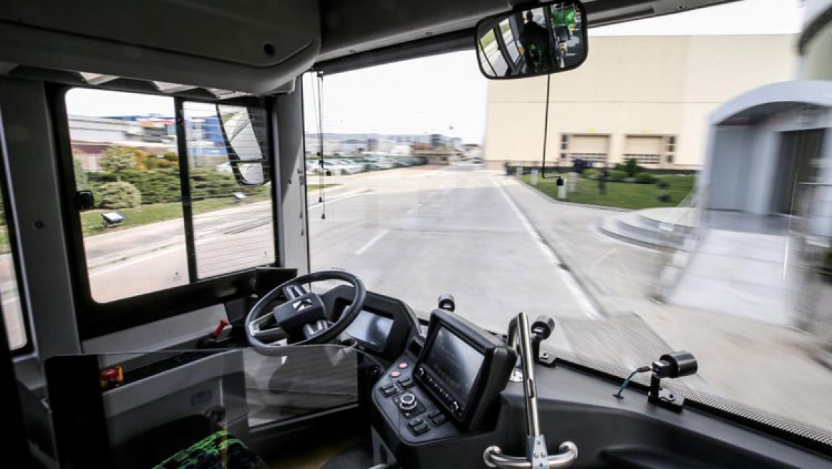 Avrupa ve Amerika'nın ilk seri üretim sürücüsüz otobüsü Otonom Atak Electric yollara çıkıyor