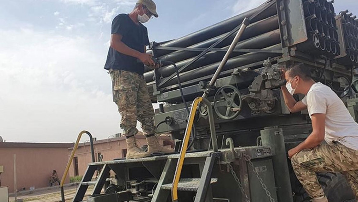 MSB: Libya Silahlı Kuvvetlerine çok namlulu roketatar eğitimleri verildi