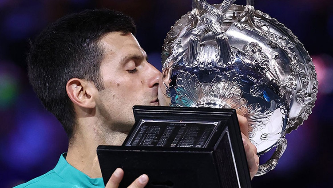 Djokovic Avustralya'da durdurulamıyor: 9. kez şampiyon