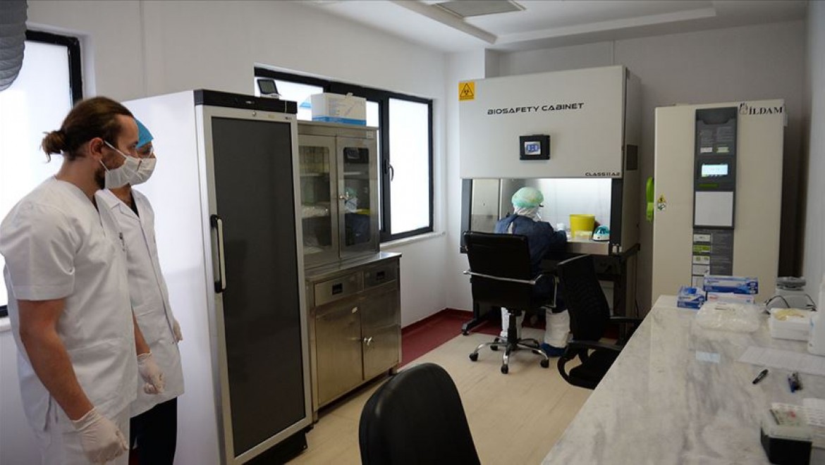 Mardin'de Kovid-19 testleri için laboratuvar