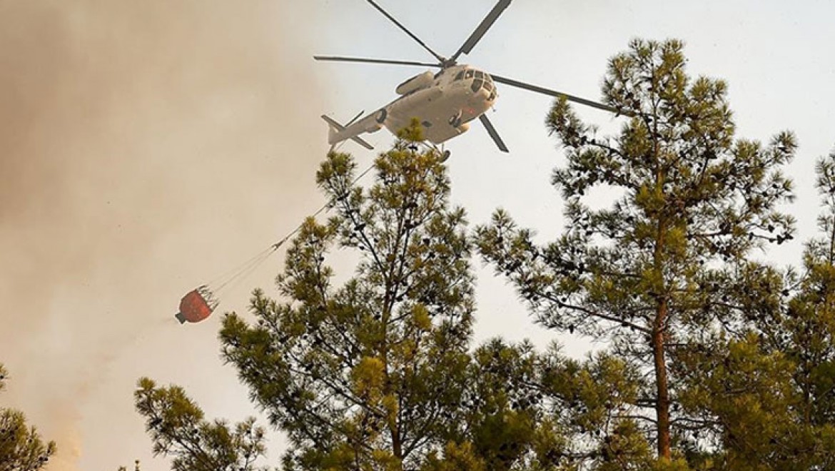 Ülke genelindeki 112 orman yangınının 107'si kontrol altına alındı
