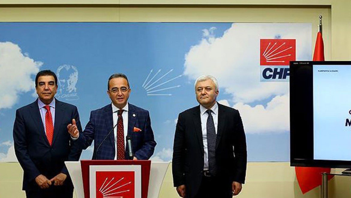 CHP Seçim Sloganlarını Tanıttı