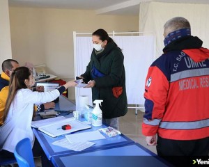 Kırklareli'nde misafir edilen savaş mağdurlarına 24 saat sağlık hizmeti sunuluyor
