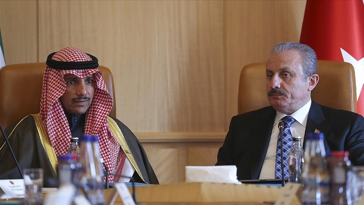 TBMM Başkanı Şentop, Kuveyt Ulusal Meclisi Başkanı El-Ganim ile telefonda bayramlaştı