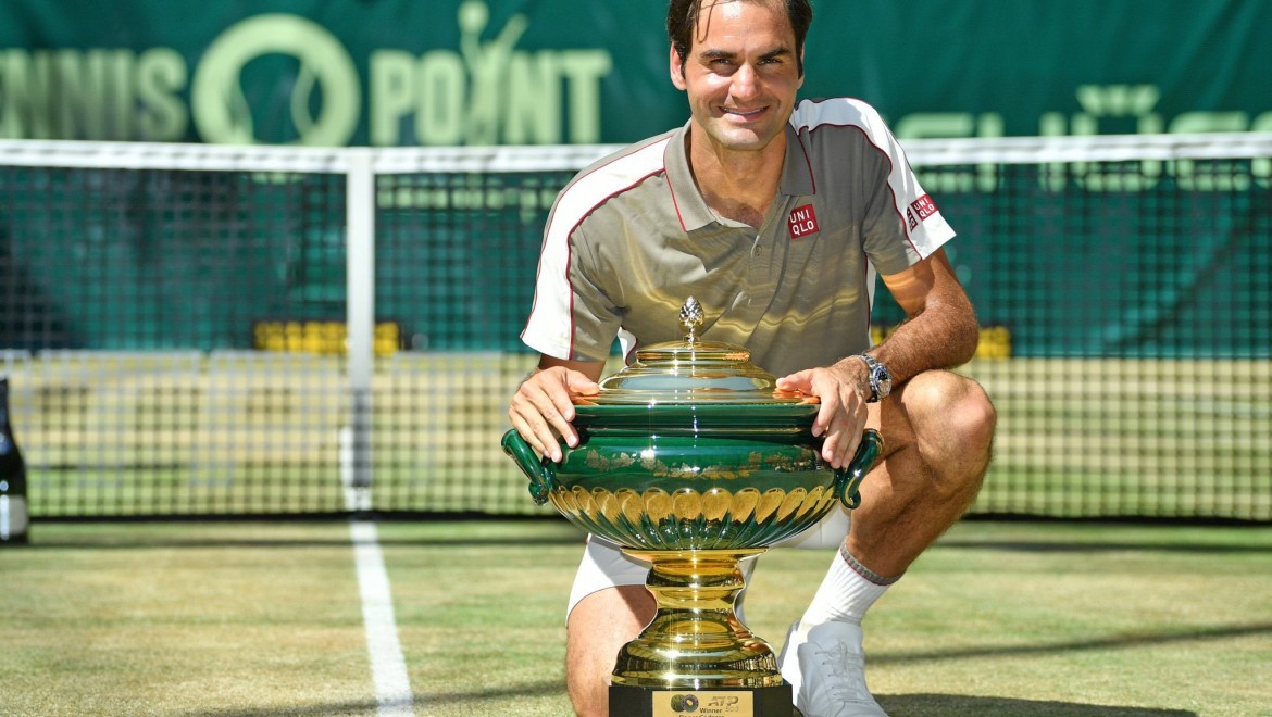 Roger Federer Halle'de 10. kez mutlu sona ulaştı