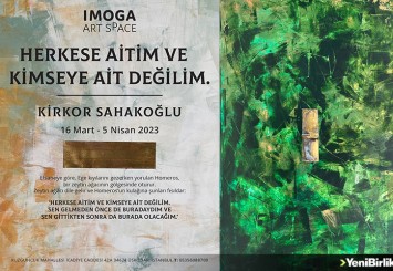 Kirkor Sahakoğlu yeni yapıtları ile IMOGA'da