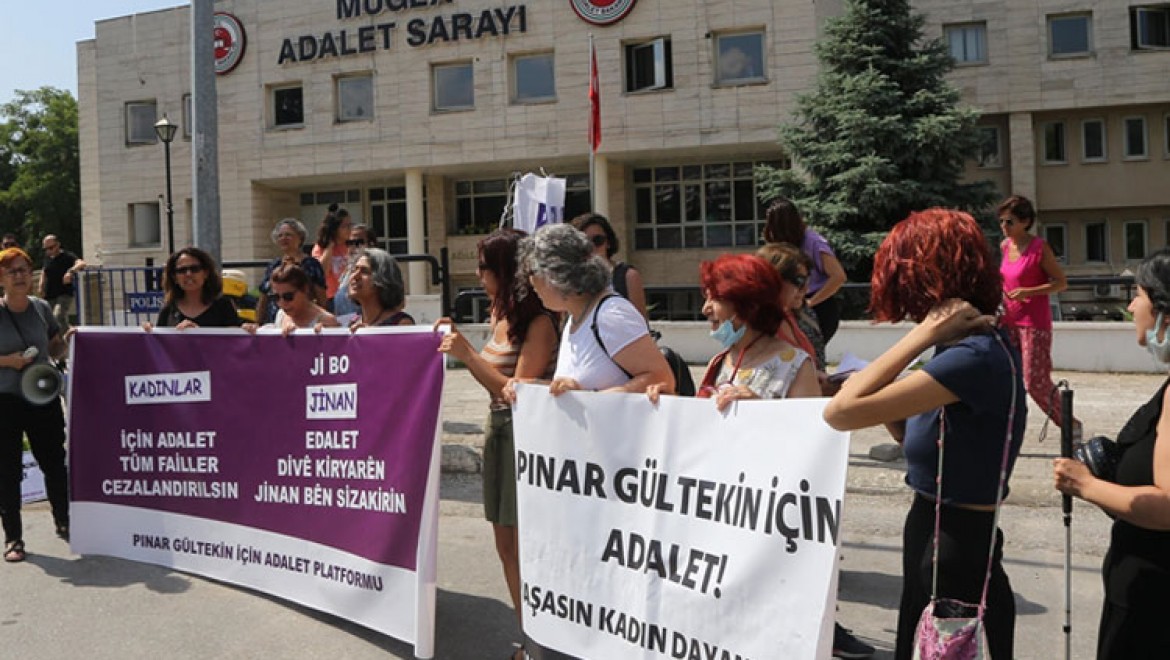Muğla'da Pınar Gültekin cinayeti davasının on üçüncü duruşması görülüyor