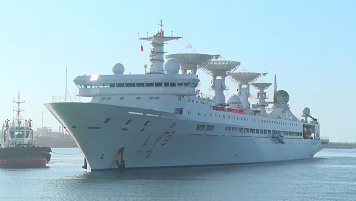 Çin'in araştırma gemisi, Sri Lanka limanına gecikmeli olarak yanaştı