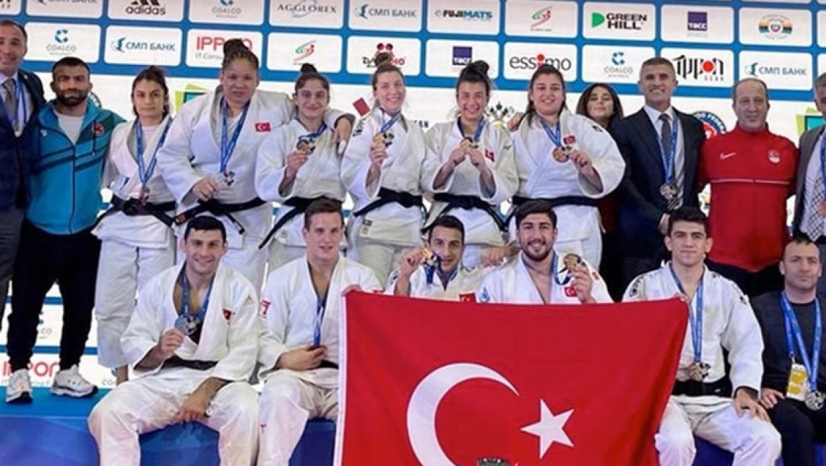 Milli judoculardan Karma Takımlar Avrupa Şampiyonası'nda bronz madalya