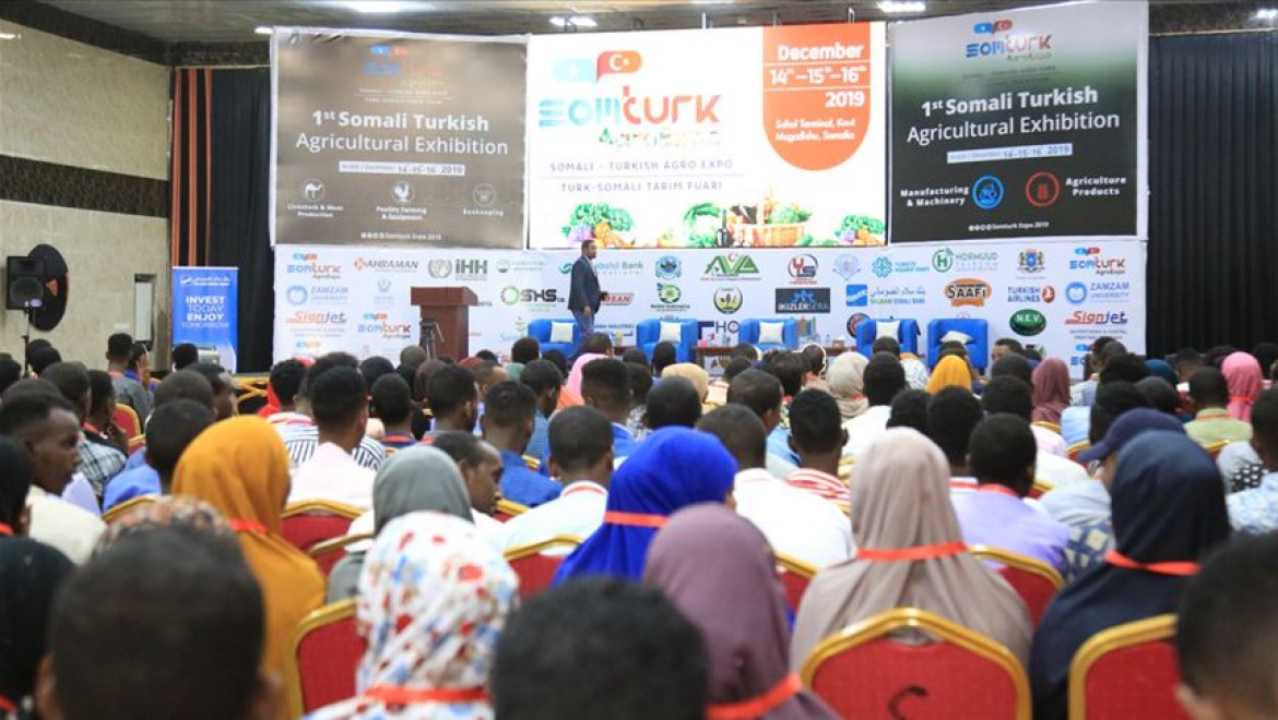 Somali'nin ilk tarım fuarı 'Somturk Agro Expo 2019' açıldı