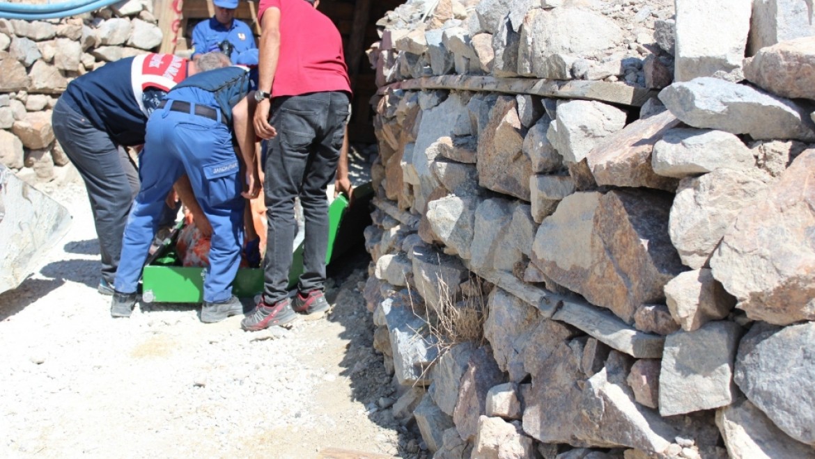 Kırşehir'de Madende Göçük: 1 Ölü, 2 Yaralı