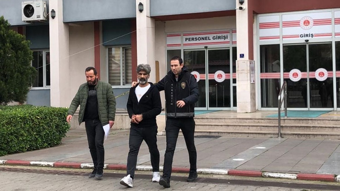 Aydın'da uyuşturucu operasyonunda yakalanan şüpheli tutuklandı