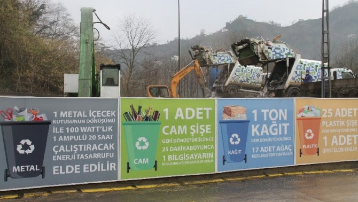 Katı Atık Merkezi sayesinde günlük 50 ton çöp geri dönüşümle ekonomiye kazandırılıyor