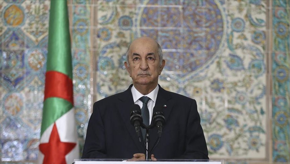 Cezayir Cumhurbaşkanı Tebbun: Filistinlilerin Başkenti Kudüs olan devletlerini kurma hakları pazarlık konusu değil