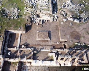 Blaundos Antik Kenti'nde 'bereketin sembolü Demeter'in sunak alanı bulundu