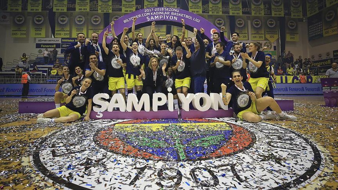 Kadınlar Basketbol Ligi'nde Şampiyon Fenerbahçe