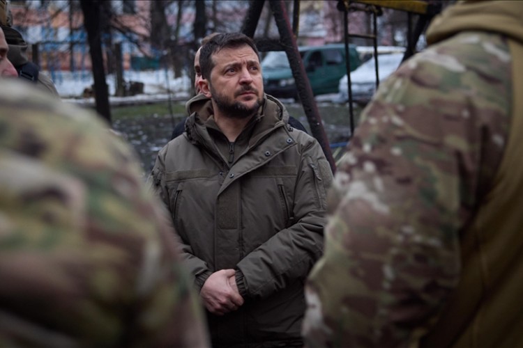 Zelenskiy, Kiev'i ziyaret eden 7 ülkenin dışişleri bakanlarını kabul etti
